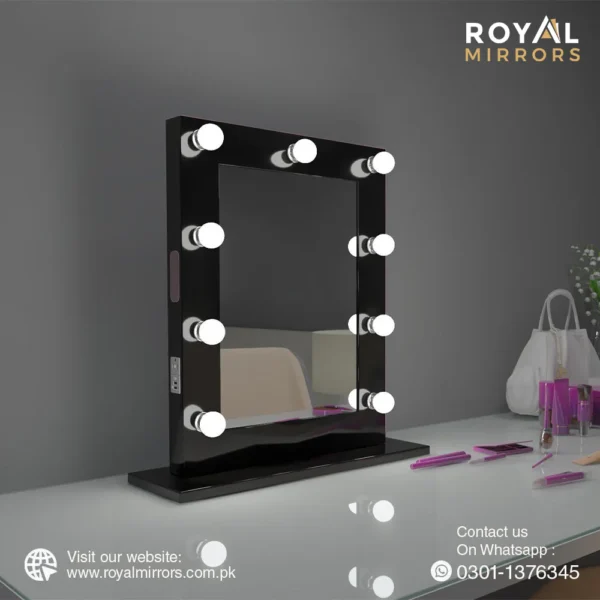Hollywood Mirror with Bulb Style Lights