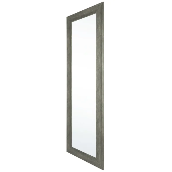 Mainstays Full-Length Rectangular Mirror, 17Inx53In, Rustic Grey - Image 2