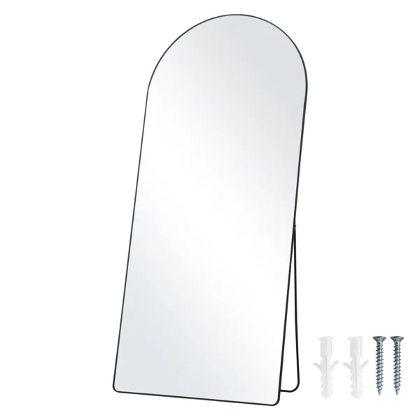 KFFKFF Arched Full Length Mirror 71'' x 32'' Full Body Mirror Standing Hanging - Image 4