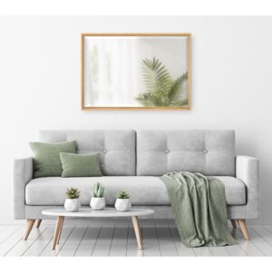 Kate and Laurel Calter Framed Square Mirror, 28 x 28, Gold