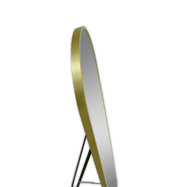 Better Homes & Garden 17"x 58" Modern Arch Aluminum Frame Floor Easel Mirror, Brass - Image 3