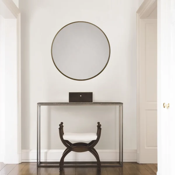 Habitat Adelina Gold Circular Mirror