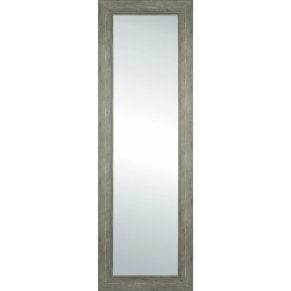 Mainstays Full-Length Rectangular Mirror, 17Inx53In, Rustic Grey - Image 5