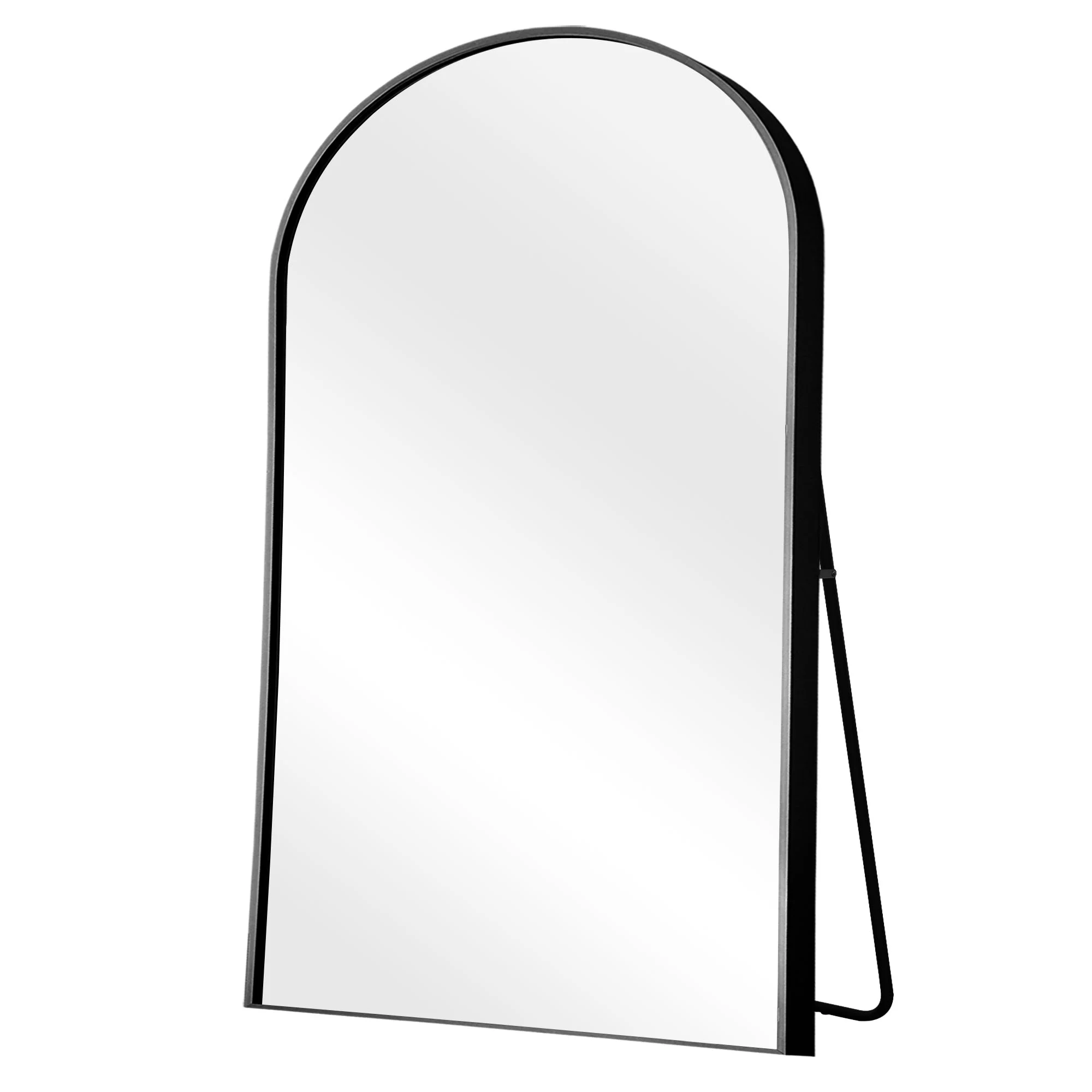 79x35 Oversized Arch Aluminum Alloy Frame Full Length Mirror Floor Mirror,Black - Image 5