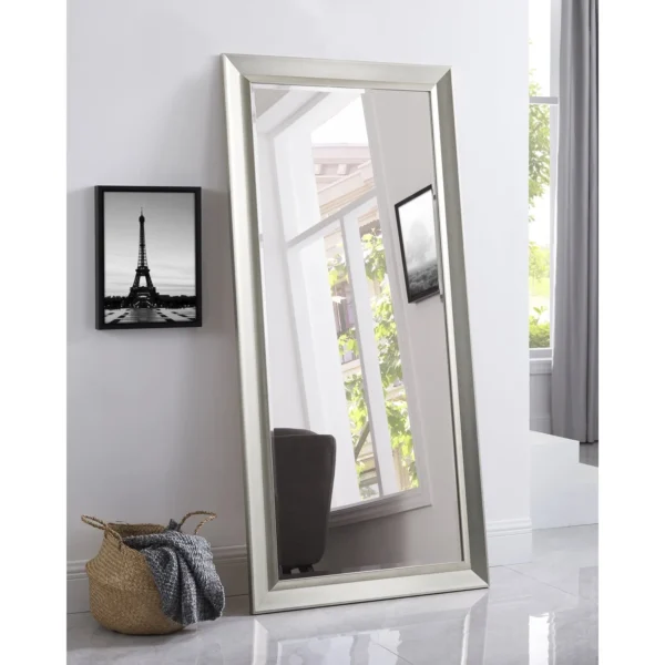 Tall Oversized Full Length Mirror-Color:Bevelled Champagne - Image 9