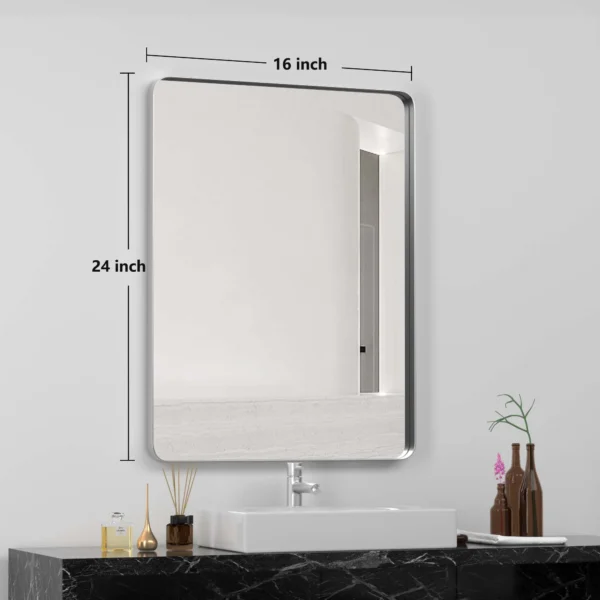 Rectangle Metal Wall Mirror