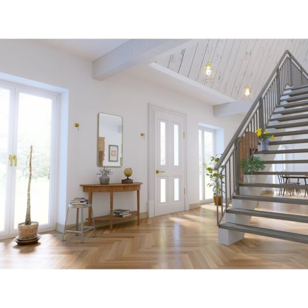 Trinity 40 in. x 22 in. Square Radius Mirror - Image 5
