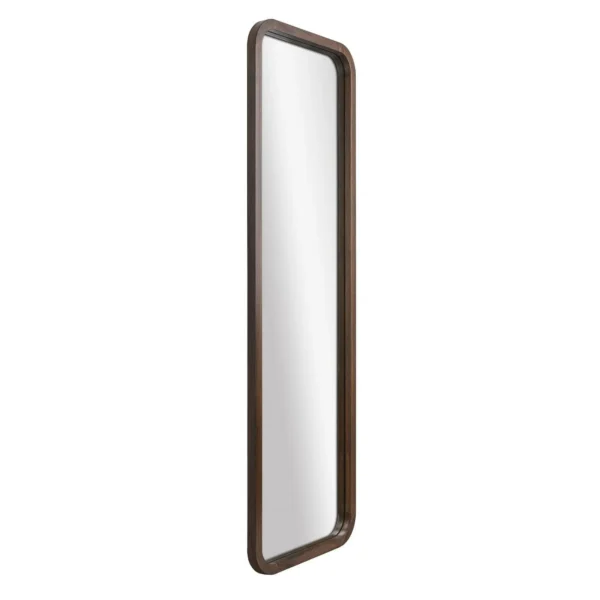 Mainstays 17" x 53" Walnut Wall Mirror - Image 4