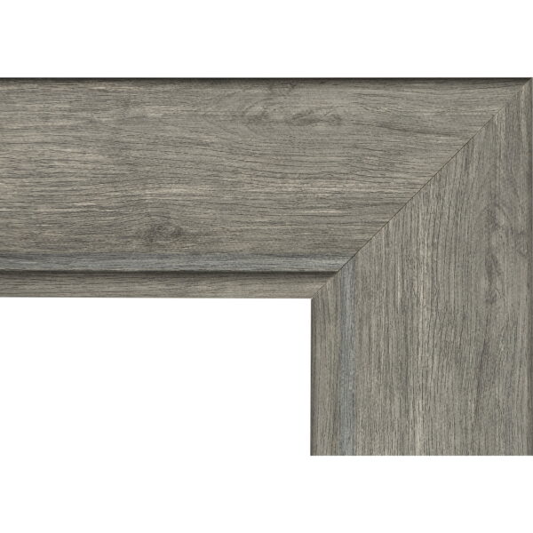 Mainstays Full-Length Rectangular Mirror, 17Inx53In, Rustic Grey - Image 3