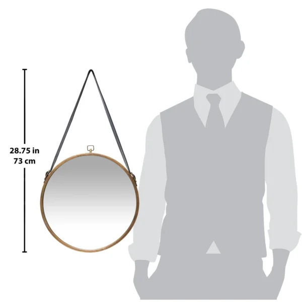 Infinity Instruments Farmhouse Circle Mirror - 16 diam. in. - Image 4