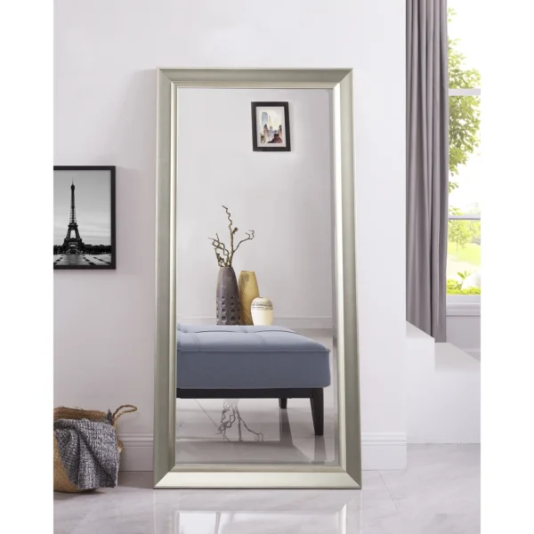 Tall Oversized Full Length Mirror-Color:Bevelled Champagne - Image 6