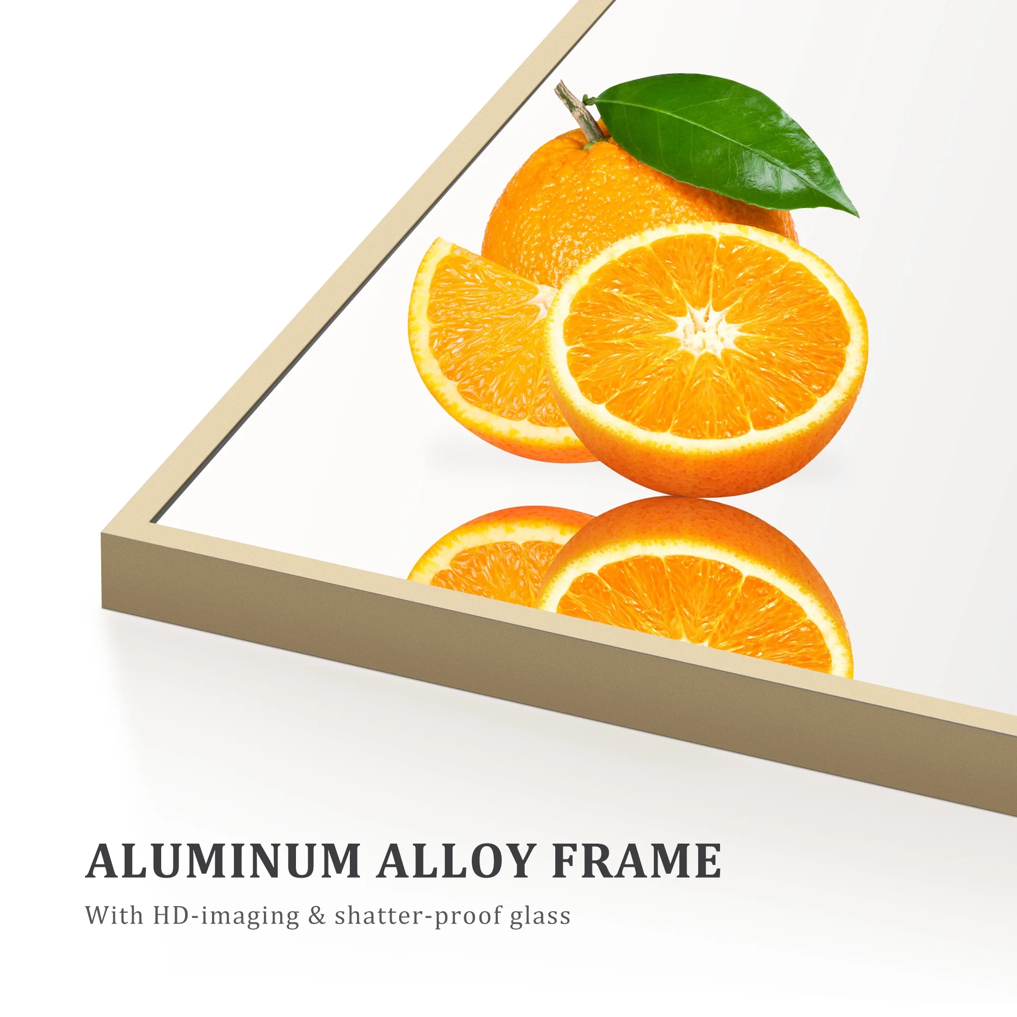 JOINSUN 59"x16" Arched Full Length Mirror with Aluminum Alloy Frame for Bedroom,Standing Full Body Mirror,Gold - Image 4