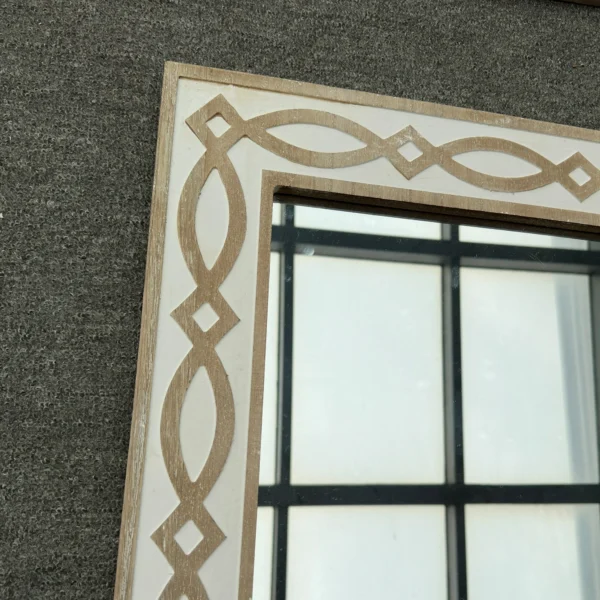 KOHROS Classic Rectangle Diamond Floor Mirror - Image 5